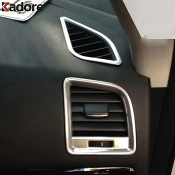 Автомобилна Предния капак на Вентилационни отвори на Климатика За Mazda CX-5 CX5 2012 2013 2014 2015 Матирано украса и Аксесоари за интериора