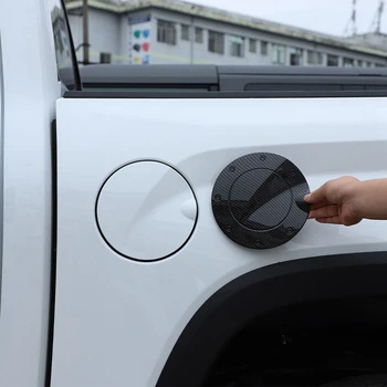 Етикети върху капака на резервоара за Toyota 2022 2023 Аксесоари ABS, изработени от въглеродни влакна