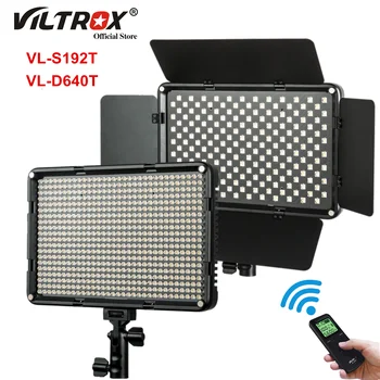 Viltrox VL-D640T 50 W Led Светлинна Лента За Фотография 3300 К-5600 До два тона Безжично Дистанционно Студийная Лампа за Видеозаснемане
