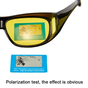 Очила за шофьори на ден за нощно виждане с напреднала технология за нощно виждане и засилена защита от светлина