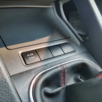 Автомобилна носи етикет за услугата бутон за превключване прахоустойчив калъф декоративни бутони за Golf 5 MK5 6 смесен