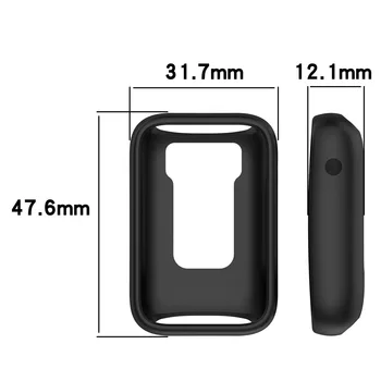 10 бр./лот, силиконови калъфи за Xiaomi Mi Band Pro 7, защитен калъф