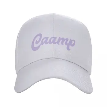 Шапка с логото на Caamp, бейзболна шапка с топлинна козирка, зимна шапка за жени и мъже