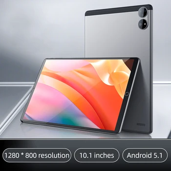 10.1-инчов бизнес-таблет Android 5.1 Tablet с резолюция 1280x800 Tablet PC 1 + GB 16 GB 2,4 Ghz WiFi Таблет с акумулаторна батерия 5000 mah