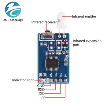 5V IR Ir дистанционно декодер Кодиращи предавател Приемник Безжичен модул за Качеството на разположение за arduino